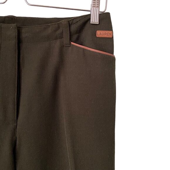 Lauren Ralph Lauren Green Trousers with Pockets in Size 8 - Picture 4 of 7